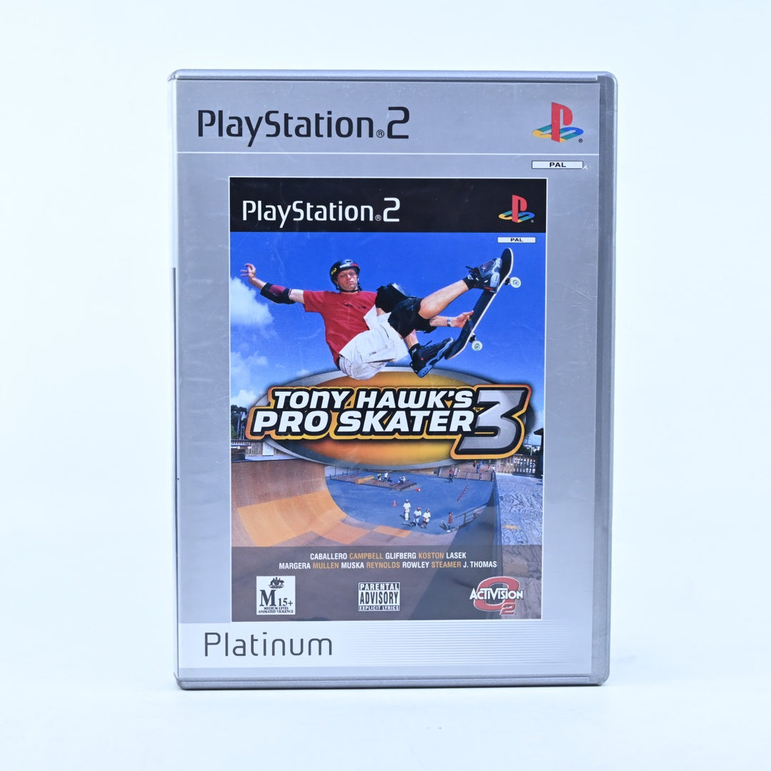 Tony Hawk's Pro Skater 3 - Sony Playstation 2 / PS2 Game + Manual - PAL