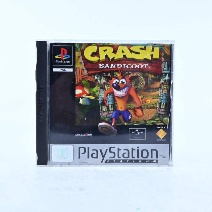 Crash Bandicoot - Sony Playstation 1 / PS1 Game + Manual - PAL - MINT DISC!