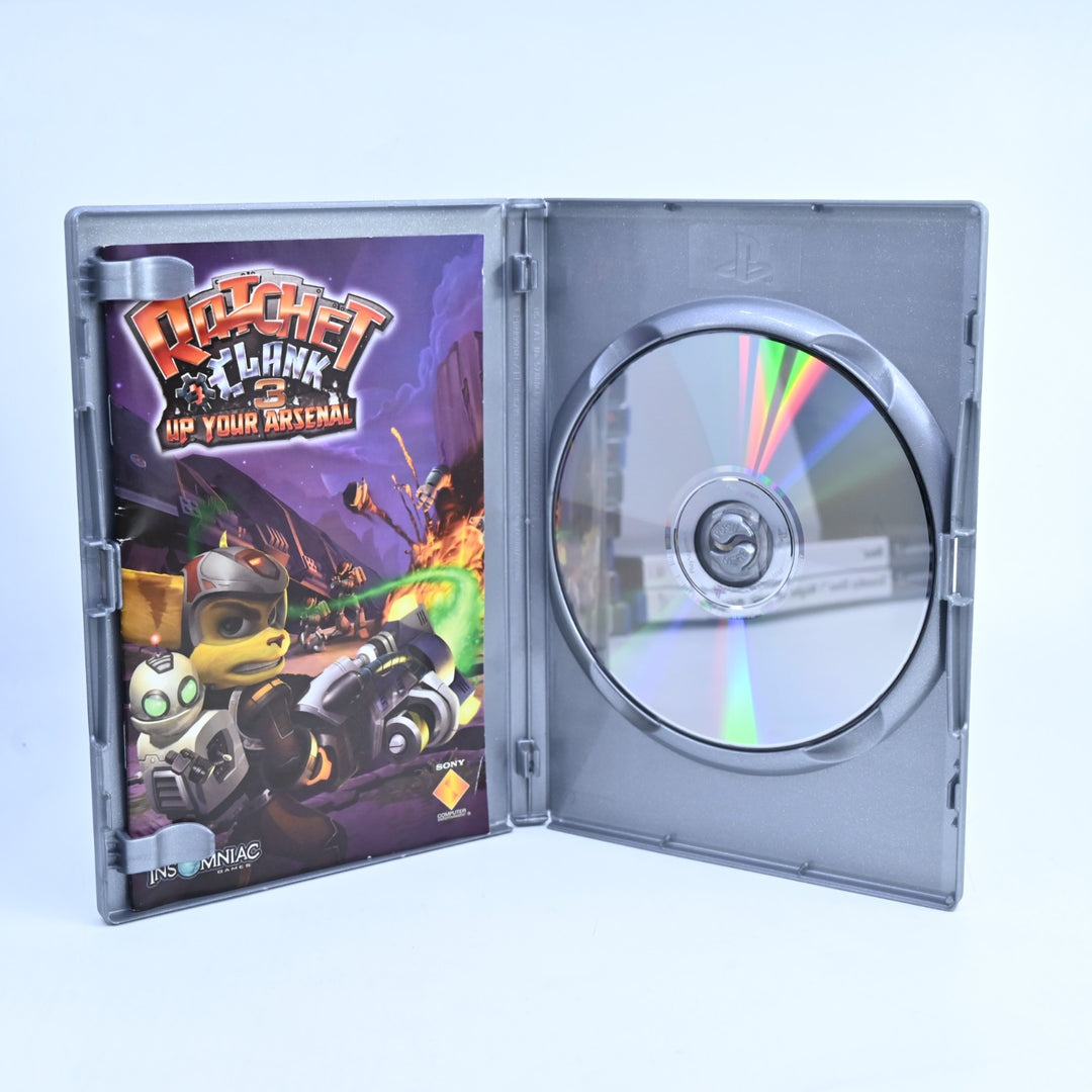 Ratchet & Clank 3: Up Your Arsenal - Sony Playstation 2 / PS2 Game + Manual