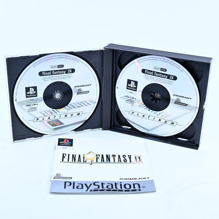 Final Fantasy IX - Sony Playstation 1 / PS1 Game + Manual - PAL - MINT DISC!