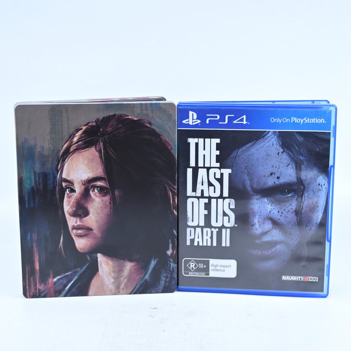 The Last of Us: Part II - Collectors Edition Steelbook - PS4 Game + Manual