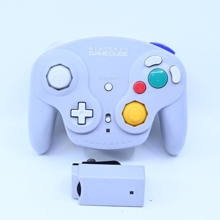 Wavebird Wireless Controller + Receiver - Nintendo Gamecube Accessory - PAL