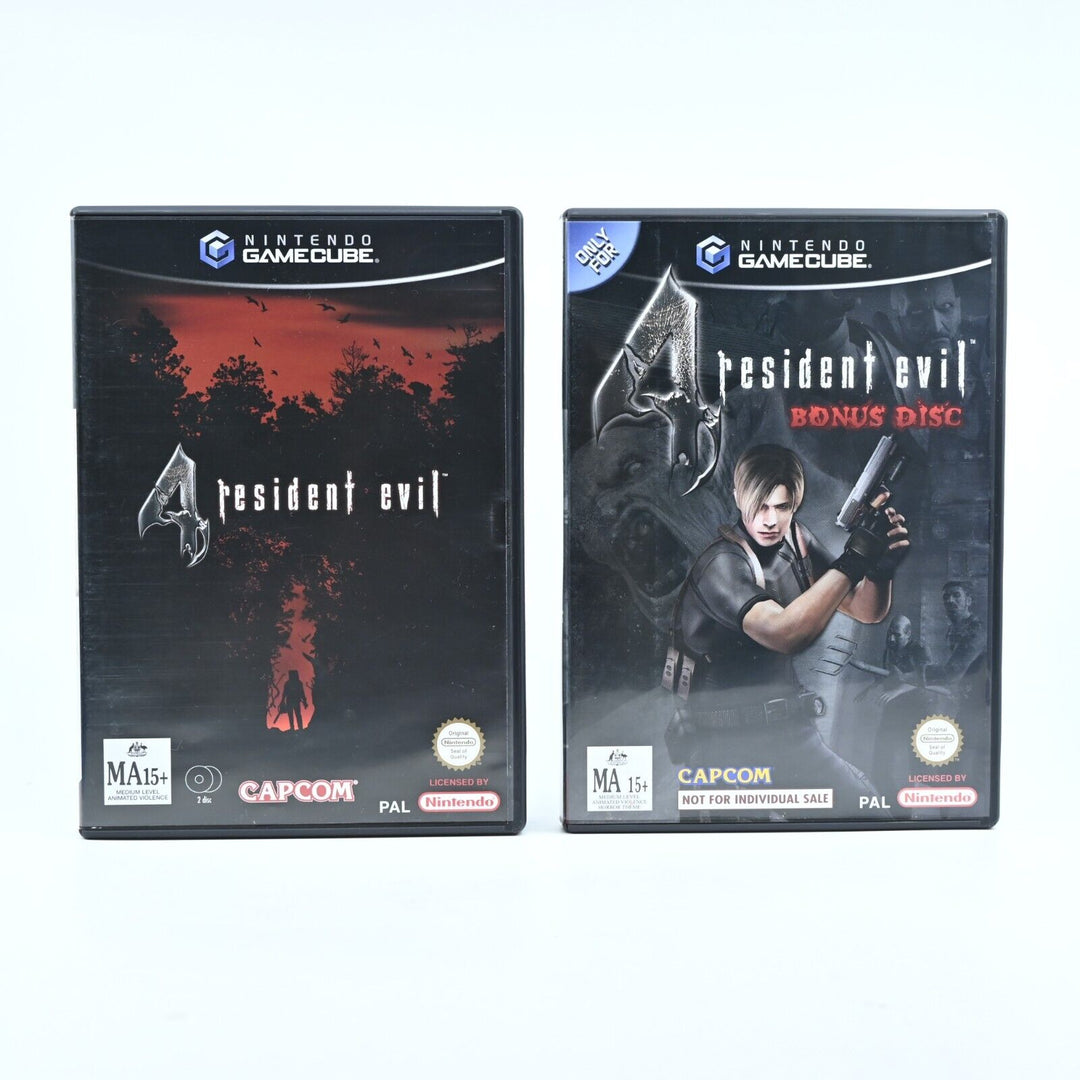 Resident Evil 4 - Collector's Edition - Nintendo Gamecube Game + Manual - PAL