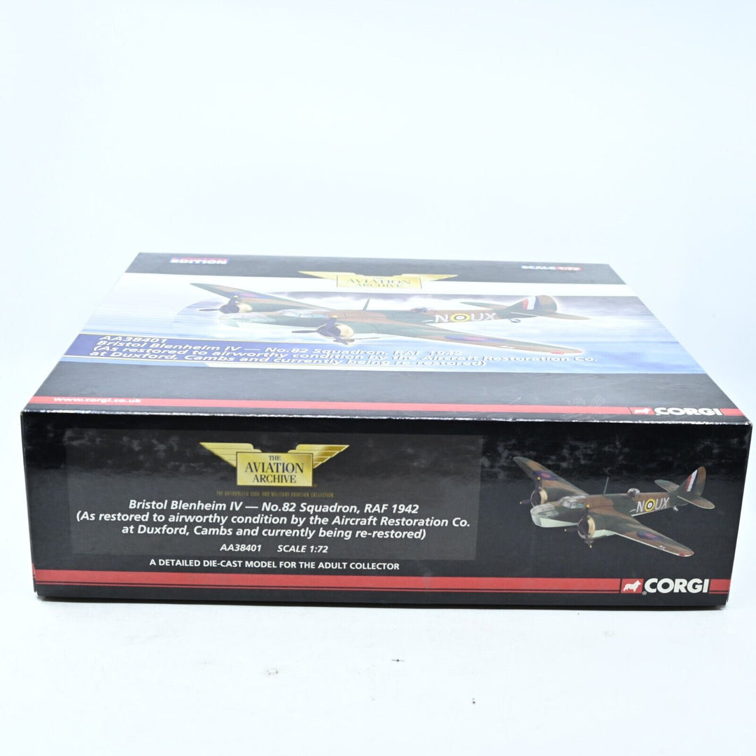 Corgi Aviation 1:72 Bristol Blenheim IV No.82 SQN RAF 1942 AA38401 - Plane