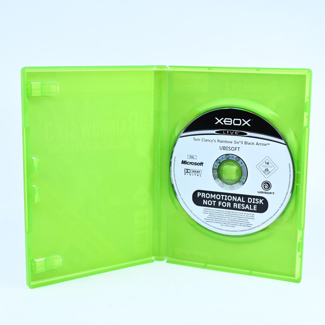 Tom Clancy's Rainbow Six 3: Black Arrow - Promotional Copy - Original Xbox Game