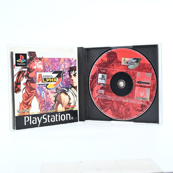 Street Fighter Alpha 3 - Sony Playstation 1 / PS1 Game + Manual - PAL