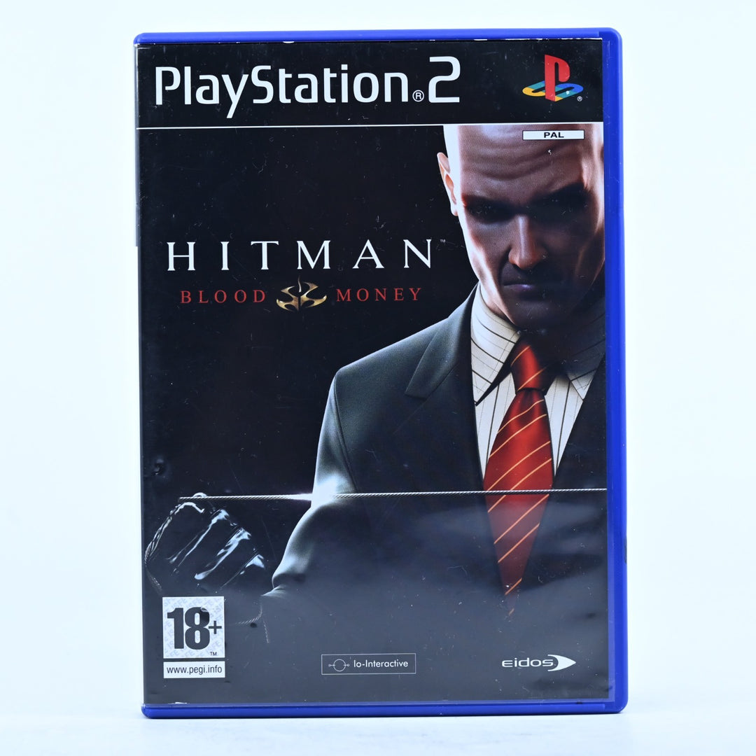 Hitman: Blood Money - Sony Playstation 2 / PS2 Game + Manual - PAL - MINT DISC!