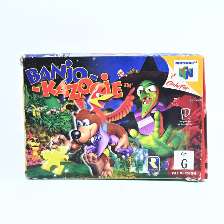 Banjo-Kazooie - N64 / Nintendo 64 Boxed Game - PAL - FREE POST!
