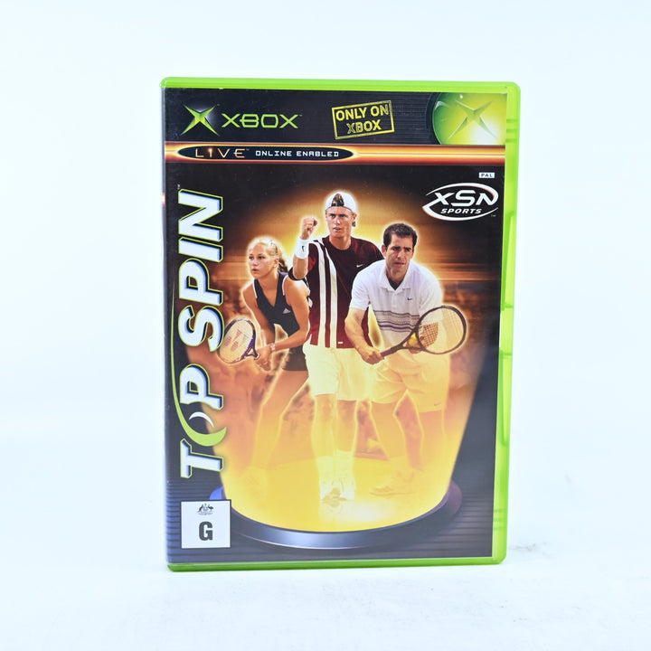Top Spin - Original Xbox Game - No Manual - PAL - MINT DISC!