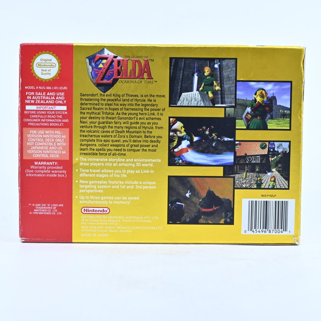 The Legend of Zelda: Ocarina of Time - N64 / Nintendo 64 Boxed Game