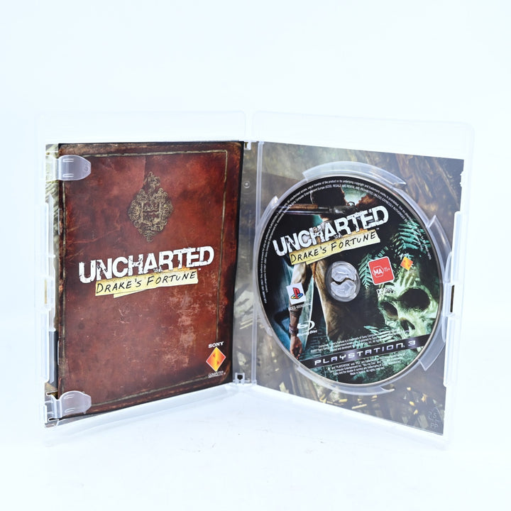 Uncharted: Drake's Fortune - Sony Playstation 3 / PS3 Game + Manual - FREE POST!