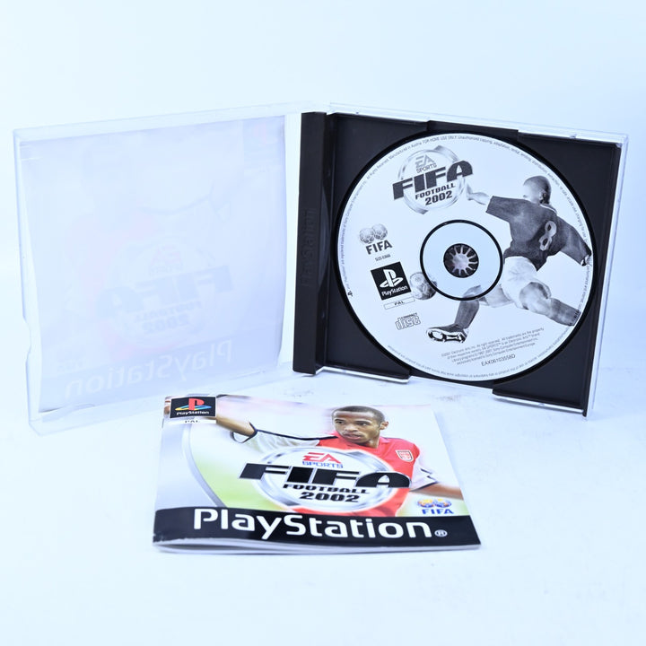 FIFA Football 2002 - Sony Playstation 1 / PS1 Game + Manual - PAL - MINT DISC!
