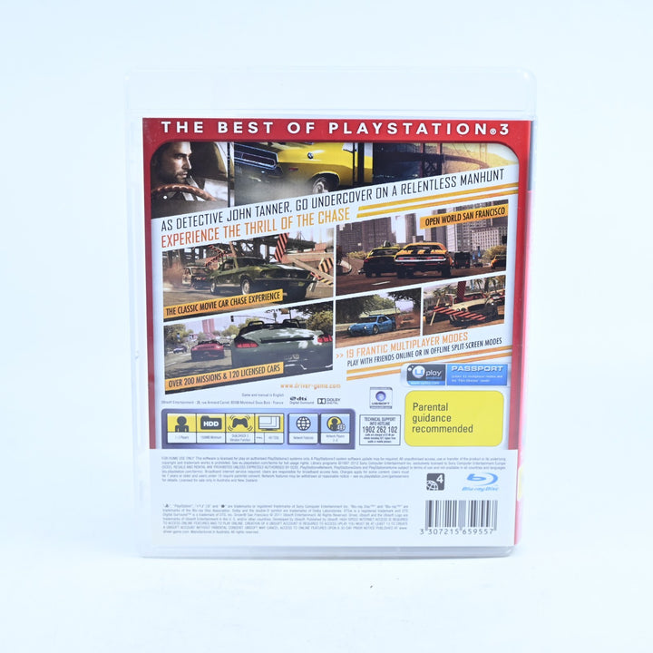 Driver: San Francisco - Sony Playstation 3 / PS3 Game + Manual - MINT DISC!