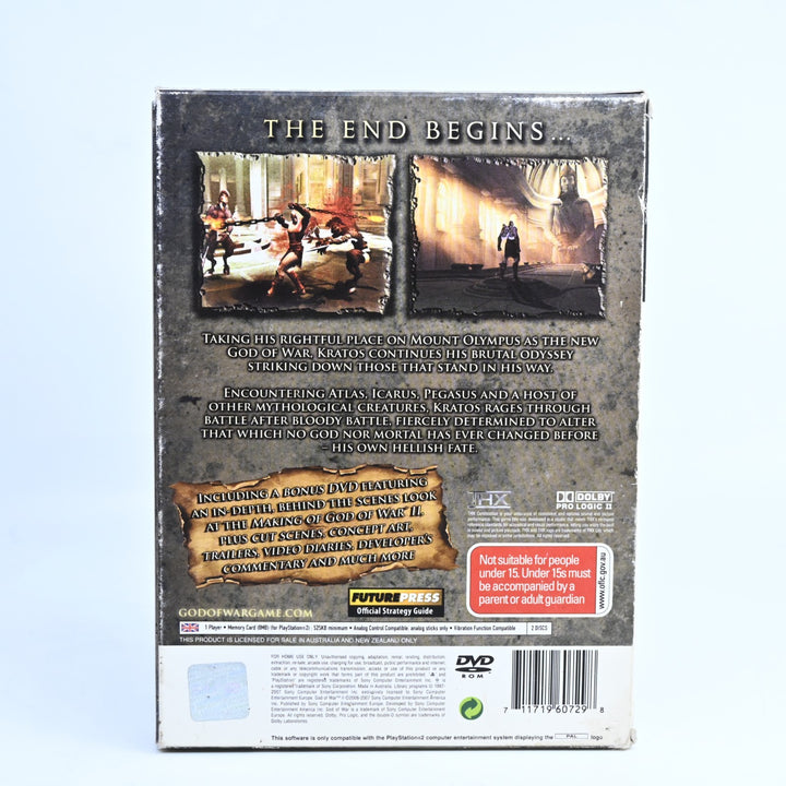 God of War II - Special Edition - Sony Playstation 2 / PS2 Game + Manual - PAL