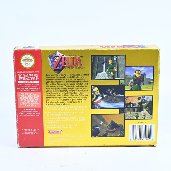 The Legend of Zelda: Ocarina of Time - N64 / Nintendo 64 Boxed Game - PAL