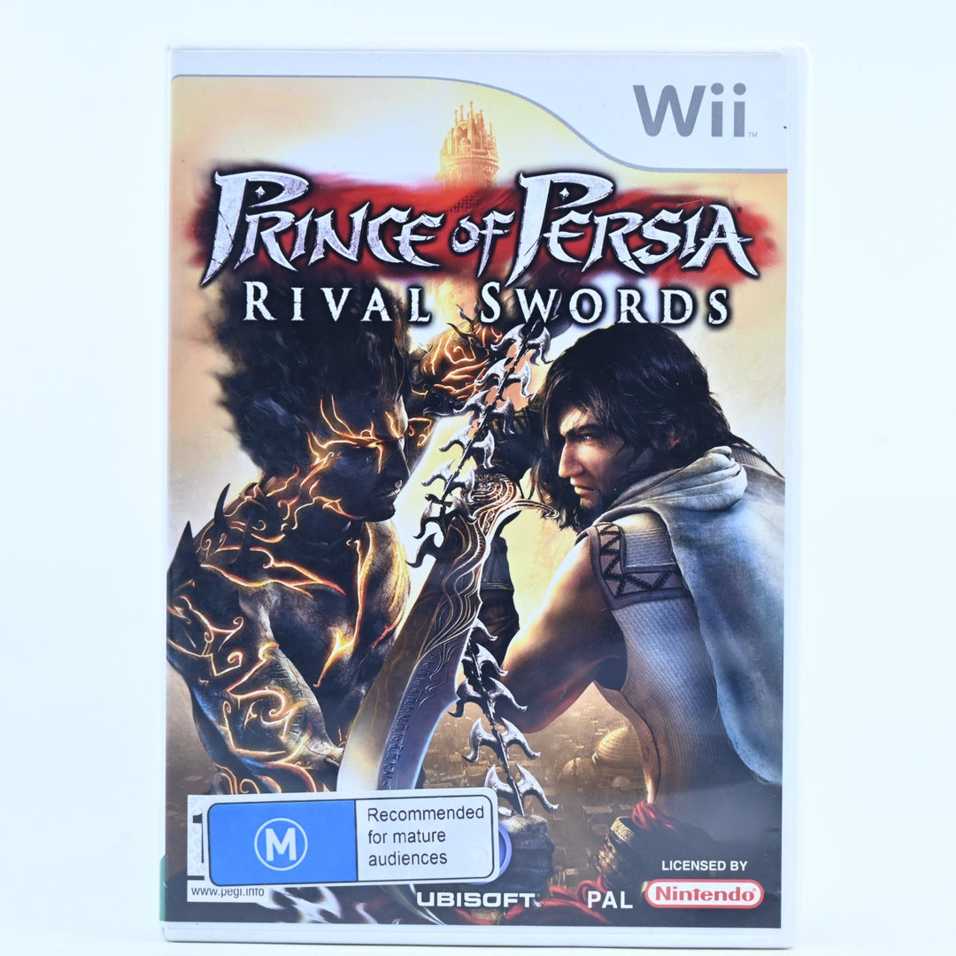 Prince of Persia Rival Swords - Nintendo Wii Game + Manual - PAL - MINT DISC!