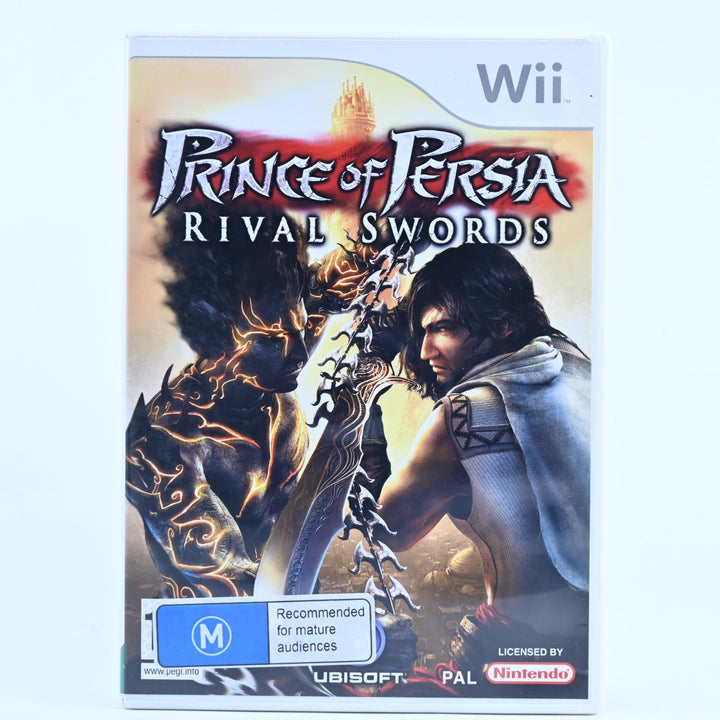 Prince of Persia Rival Swords - Nintendo Wii Game + Manual - PAL - MINT DISC!
