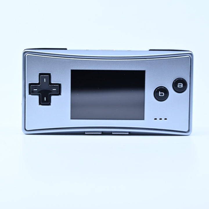 UNUSED! Silver Gameboy Micro - Nintendo Gameboy Micro Boxed Console