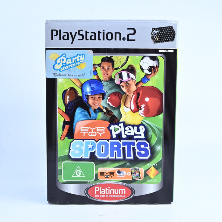 EyeToy Play Sports + EyeToy - Sony Playstation 2 / PS2 Game + Manual - PAL