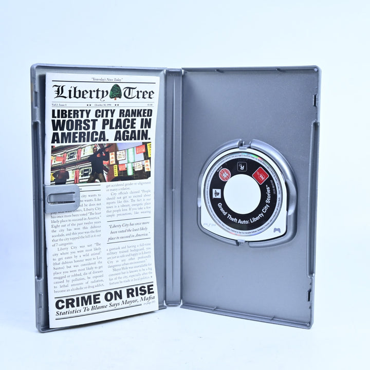 Grand Theft Auto: Liberty City Stories - Sony PSP Game + Manual - No Map