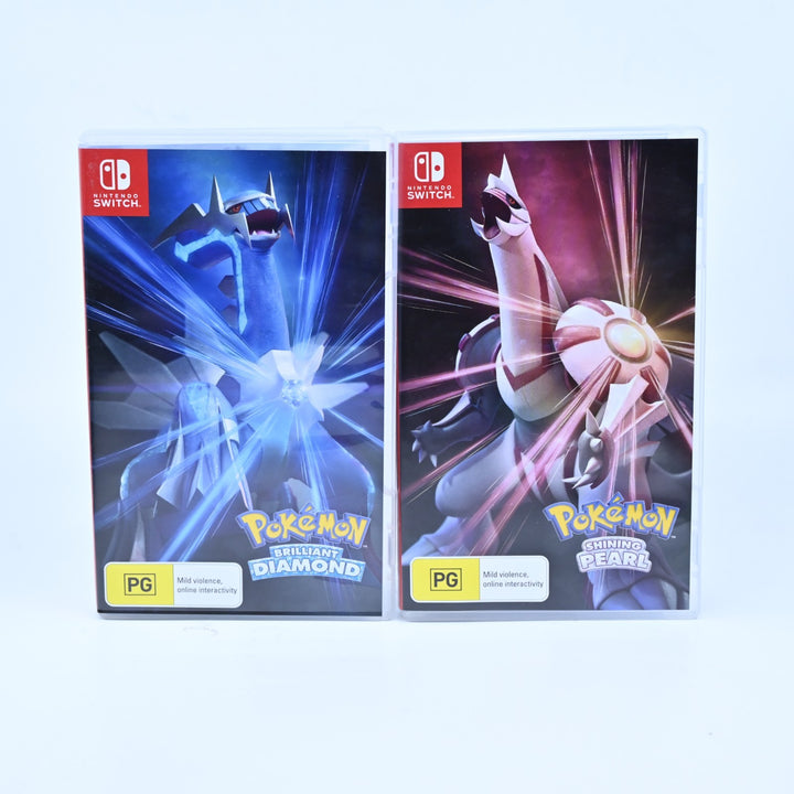 Brilliant Diamond & Shining Pearl Steelbook + Dual Pack - Nintendo Switch Game