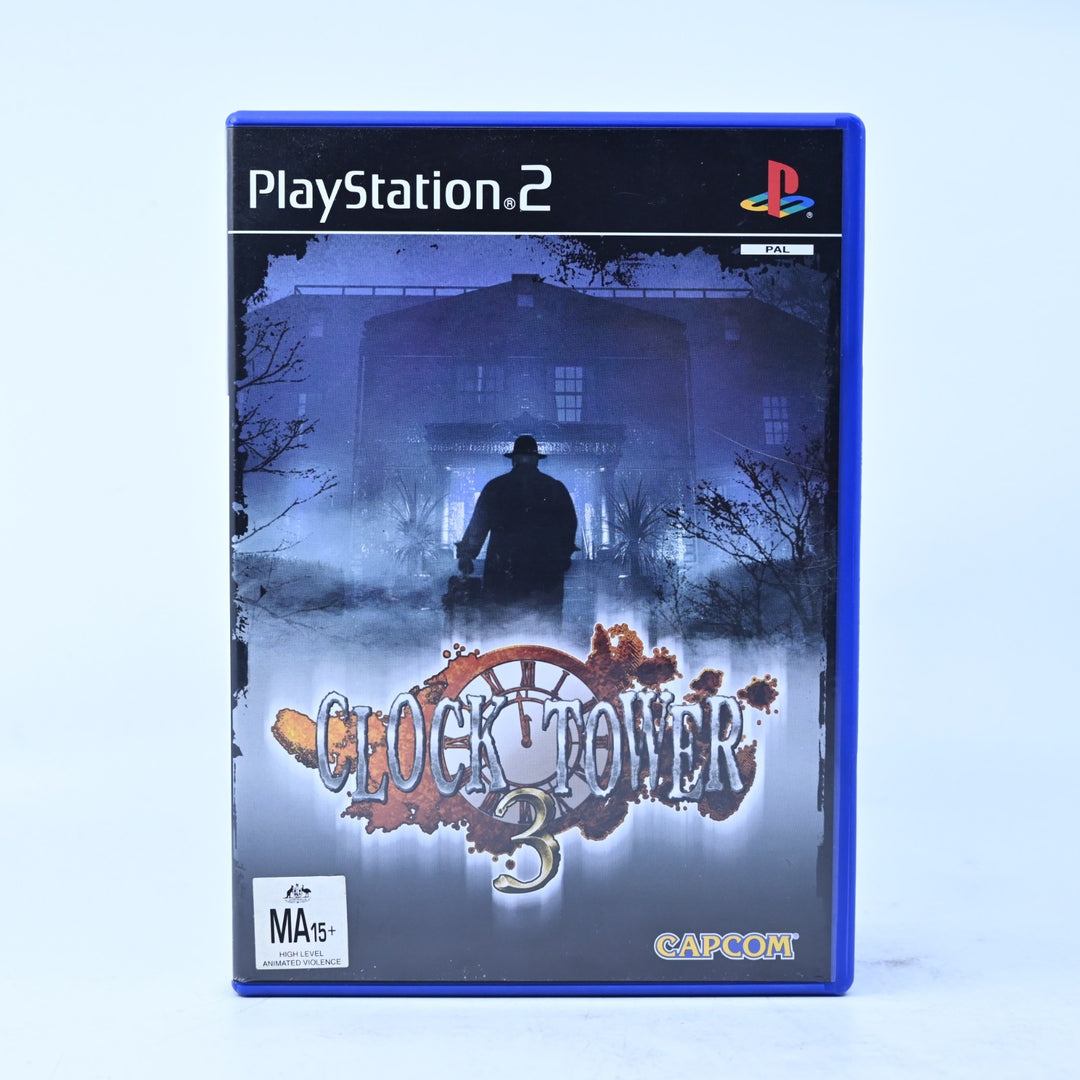Clock Tower 3 - Sony Playstation 2 / PS2 Game + Manual - PAL - MINT DISC!