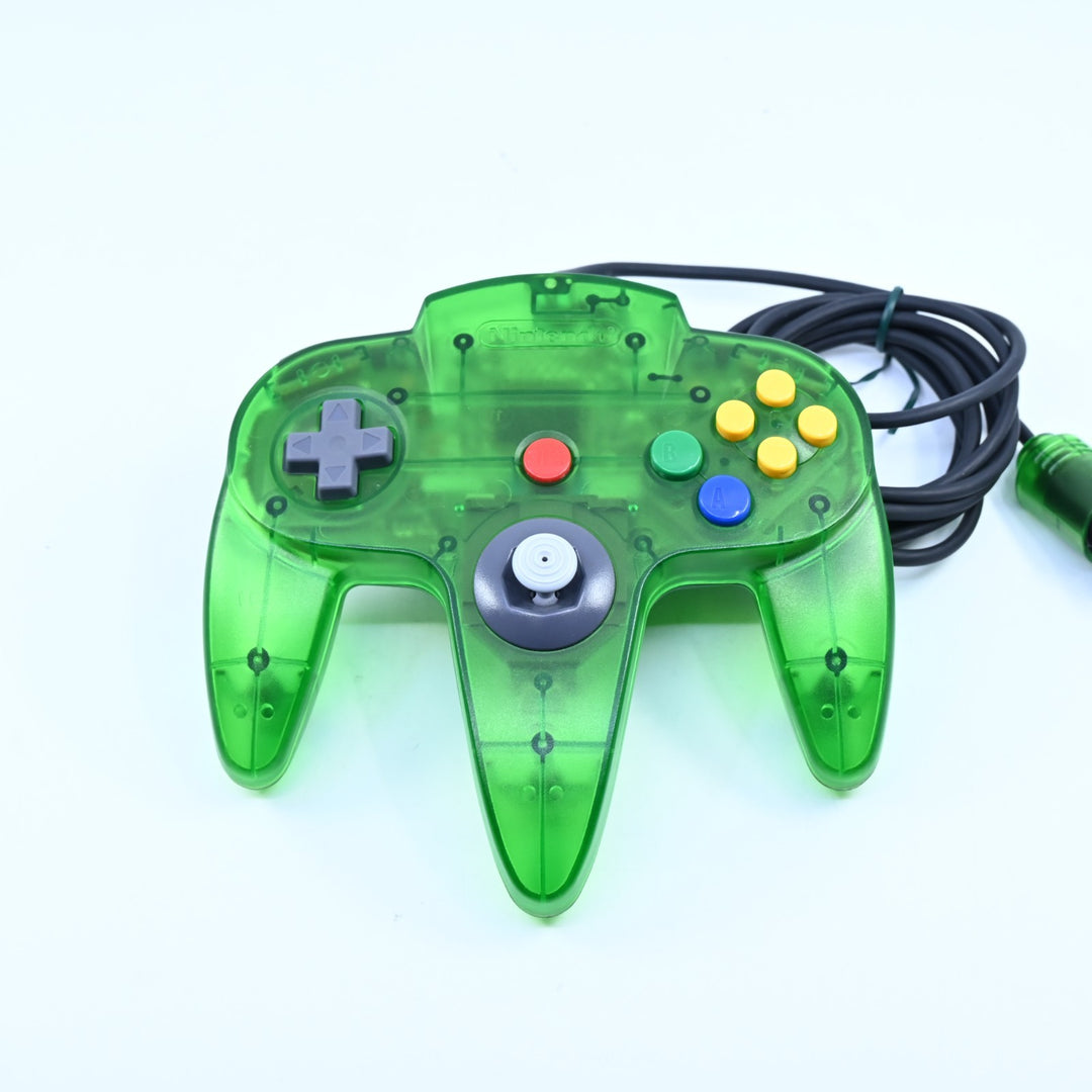 LIKE NEW! Jungle Green - N64 / Nintendo 64 Console - PAL - FREE POST!