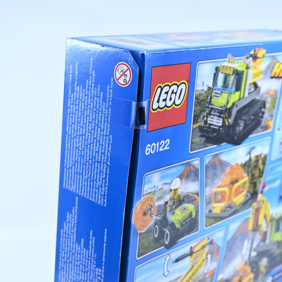 SEALED! LEGO 60122 Lego City - Volcano Crawler - Toy