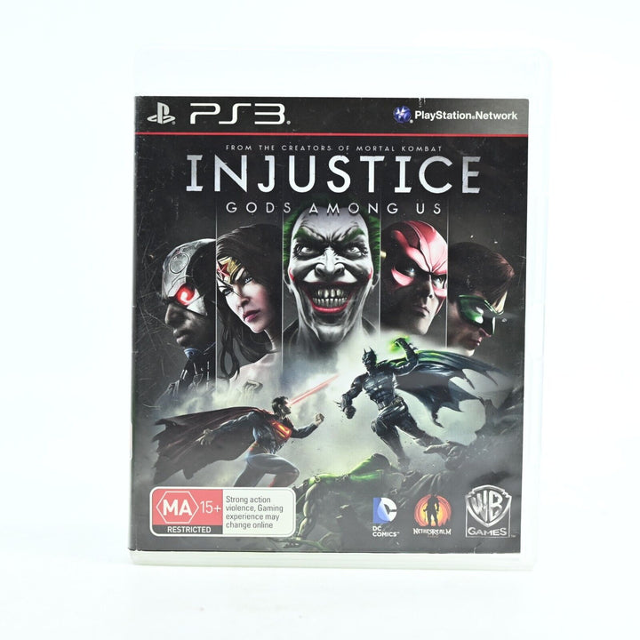 Injustice: Gods Among Us - No Manual - Sony Playstation 3 / PS3 Game - FREE POST