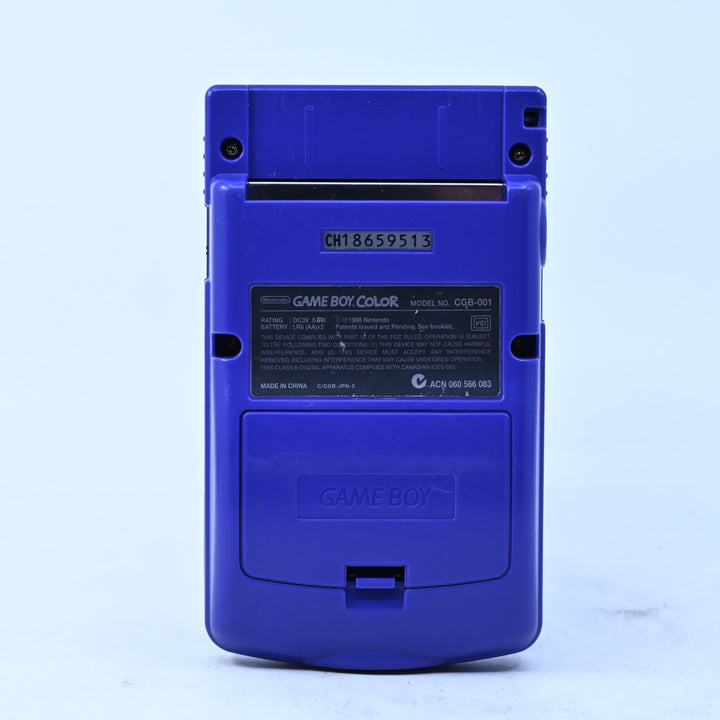 Grape Purple - Nintendo Gameboy Color Console - CGB-001 - FREE POST!