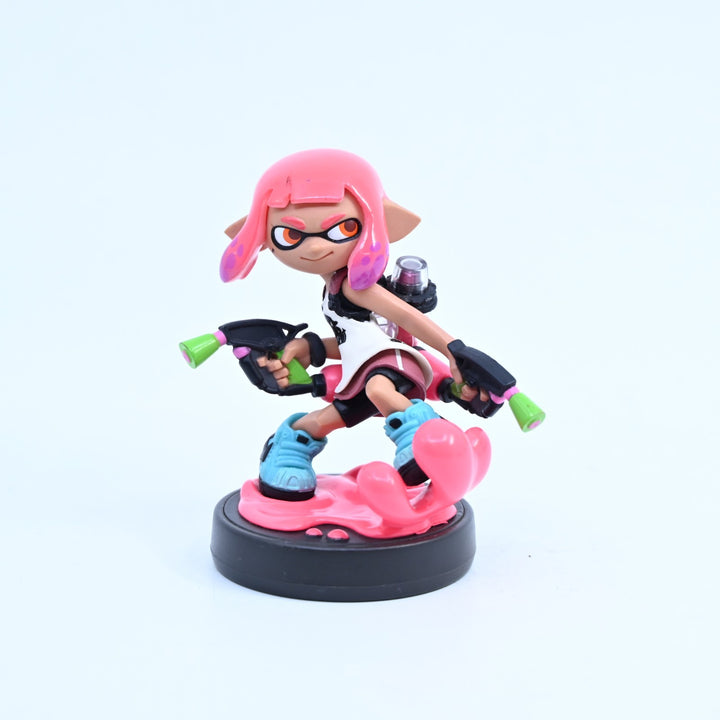 Inkling Girl Neon Pink Amiibo - Splatoon - Nintendo - Toy
