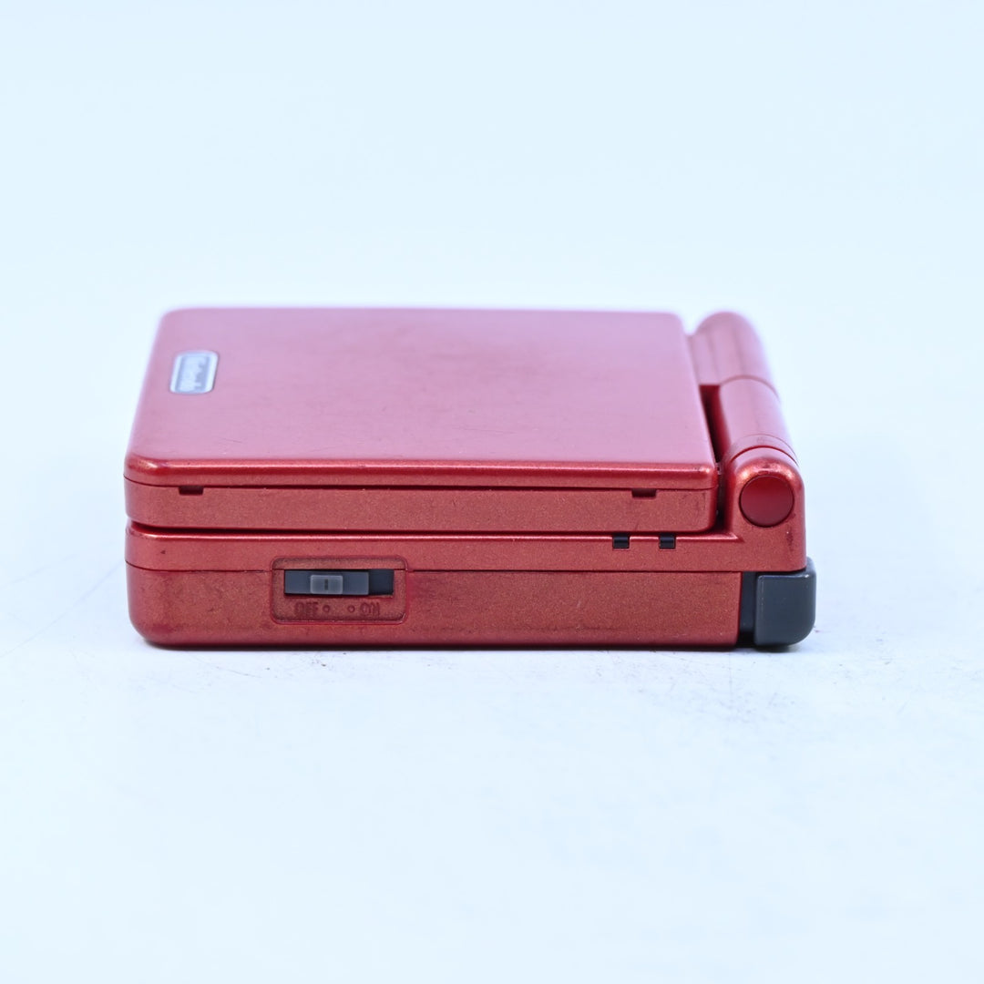 Flame Red - AGS-001(AUS) - Nintendo Gameboy Advance / GBA SP Console
