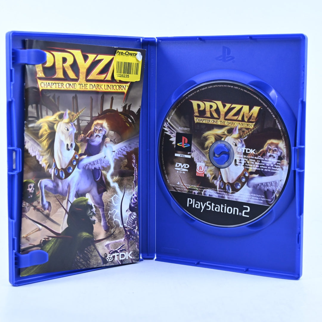 Pryzm: Chapter One - The Dark Unicorn - PS2 Game + Manual - PAL - MINT DISC!