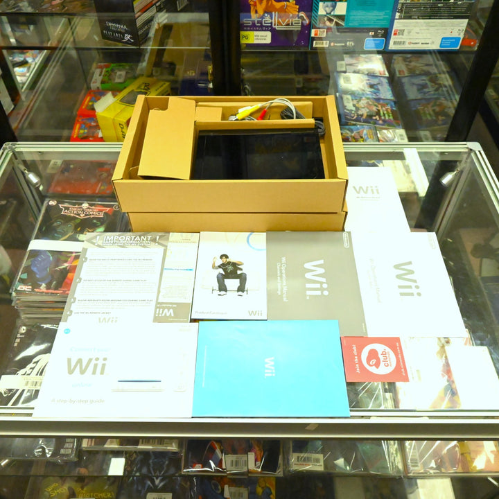 Black Wii Fit Plus Pack - Nintendo Wii Boxed Console - PAL - FREE POST!