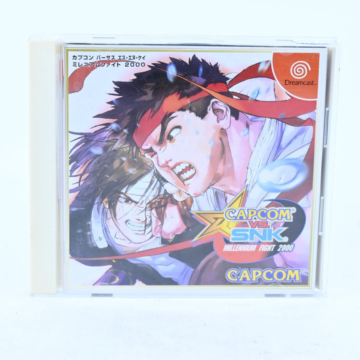 Capcom vs. SNK Millennium Fight 2000 - Sega Dreamcast Game + Manual - NTSC-J