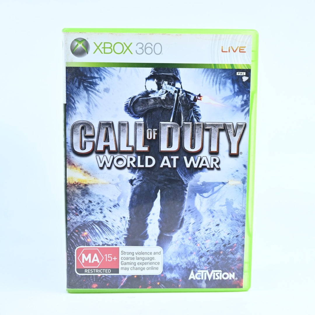Call of Duty: World at War - Xbox 360 Game - No Manual - PAL - MINT DISC!