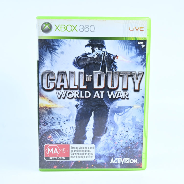 Call of Duty: World at War - Xbox 360 Game - No Manual - PAL - MINT DISC!