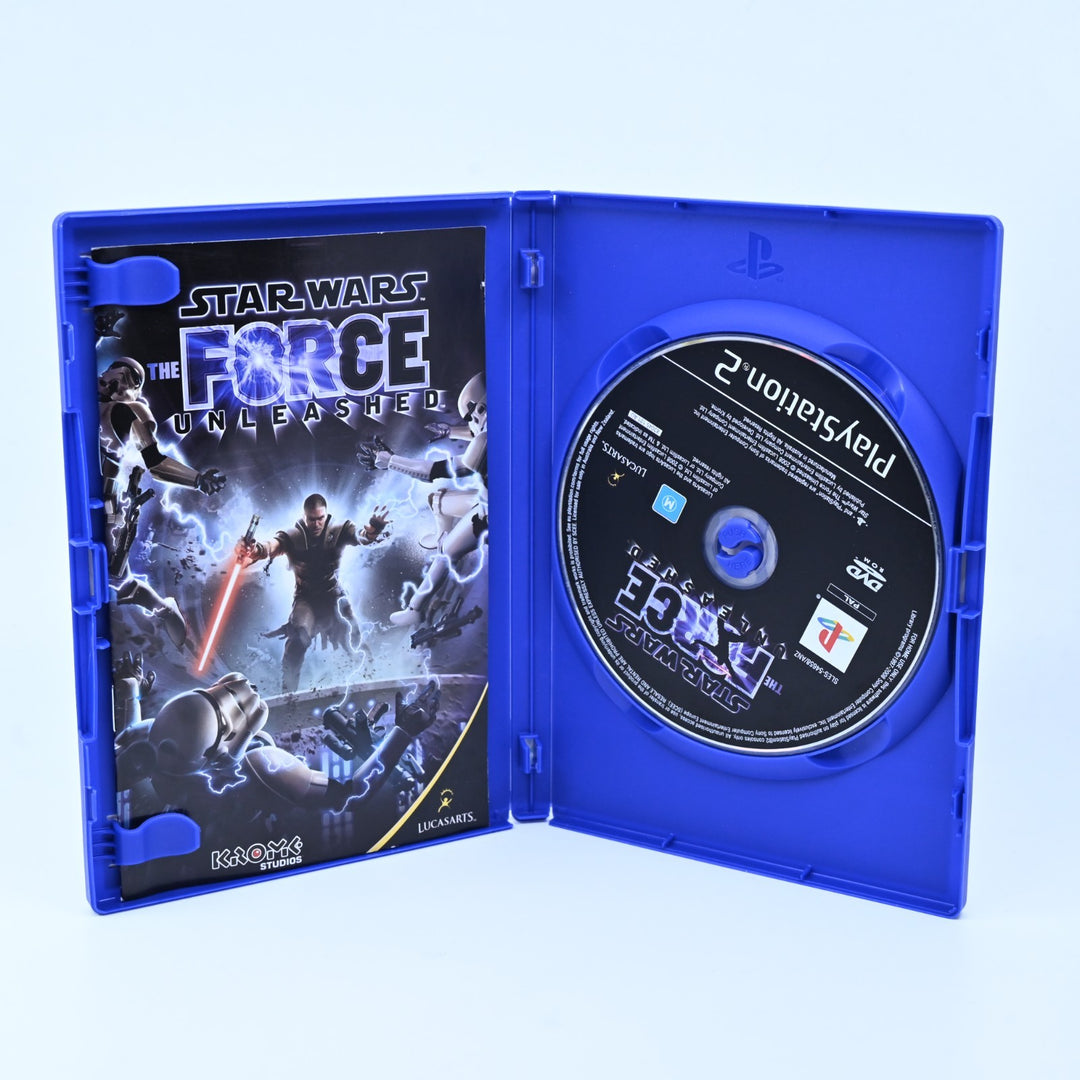 Star Wars: The Force Unleashed - Sony Playstation 2 / PS2 Game + Manual - PAL