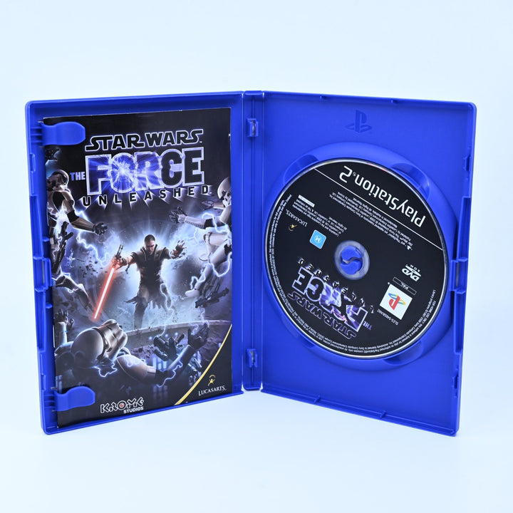 Star Wars: The Force Unleashed - Sony Playstation 2 / PS2 Game + Manual - PAL