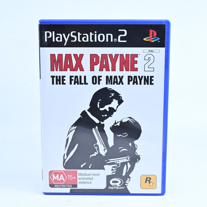 Max Payne 2 - Sony Playstation 2 / PS2 Game + Manual - PAL - MINT DISC!