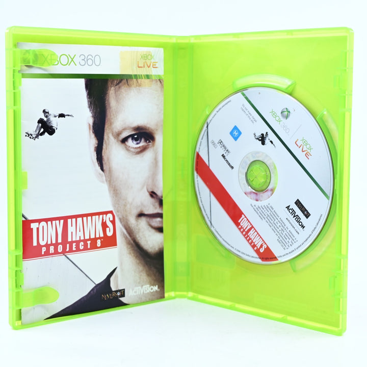 Tony Hawk's Project 8 - Xbox 360 Game + Manual - PAL - MINT DISC!