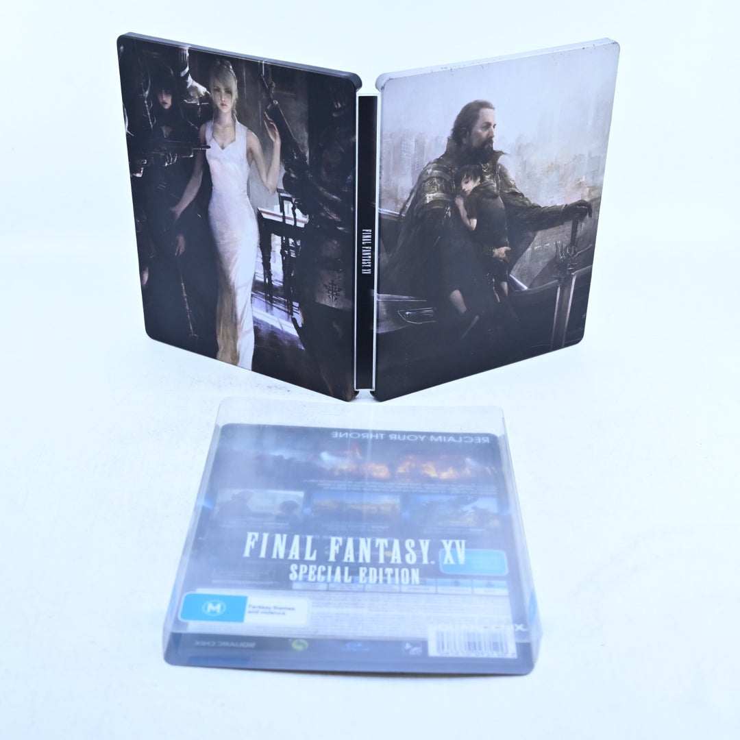 Final Fantasy XV - Special Edition Steelbook - Sony Playstation 4 / PS4 Game