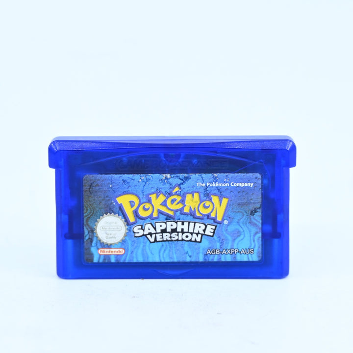 Pokemon Sapphire Version - Nintendo Gameboy Advance Game PAL - NEW SAVE BATTERY!