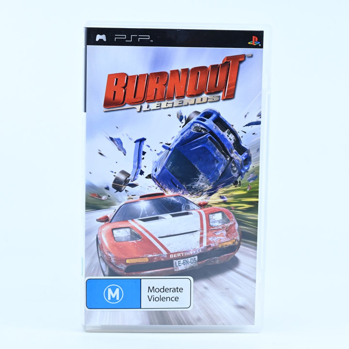 Burnout Legends - Sony PSP Game + Manual - FREE POST!