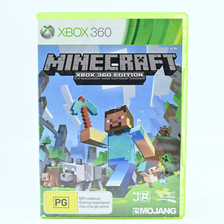 Minecraft - Xbox 360 Game - PAL - MINT DISC!