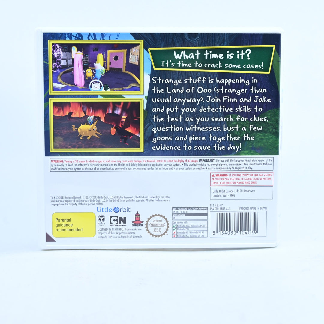 Adventure Time: Finn & Jake Investigations - Nintendo 3DS Game - PAL + Manual
