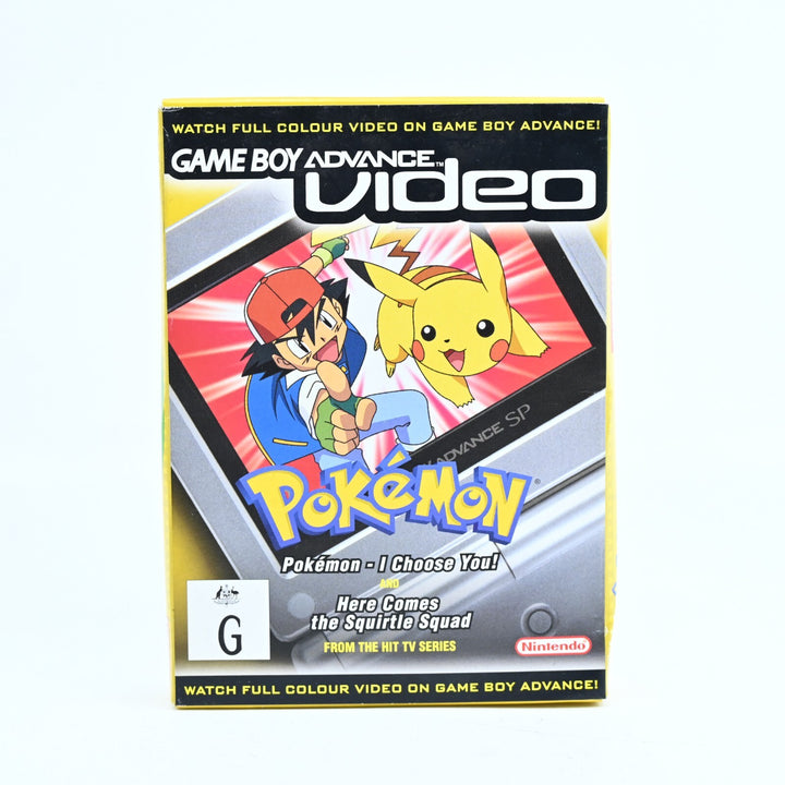 Pokemon: Pokemon - I Choose You - Nintendo Gameboy Advance Video - PAL