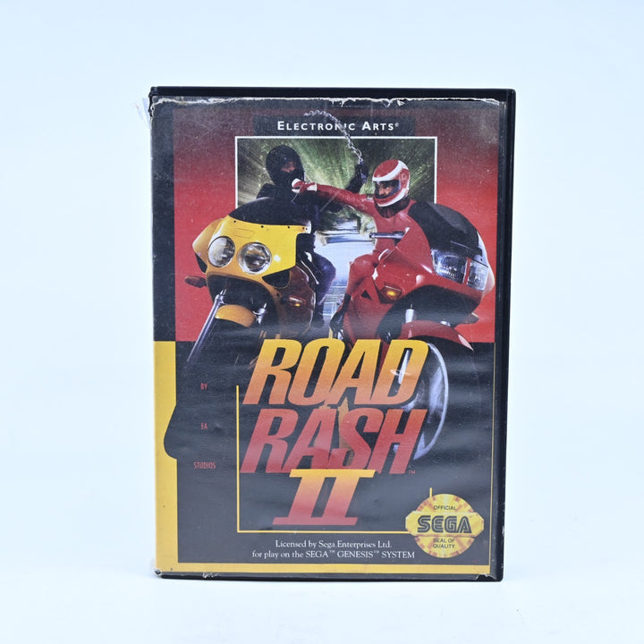 Road Rash II - Sega Genesis Game / Sega Mega Drive Game - No Manual - FREE POST!