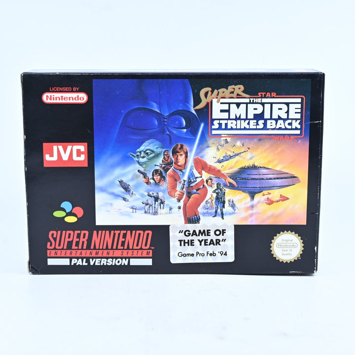 Super Star Wars: The Empire Strikes Back- Super Nintendo / SNES Boxed Game - PAL