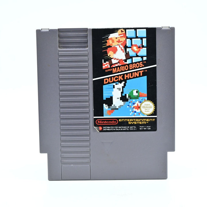 Super Mario Bros / Duck Hunt + Manual - Nintendo Entertainment System / NES Game